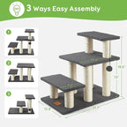 Pawque Dog Stairs & Cat Scratching Post Pet Steps - Image 5