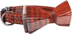 Faleela Soft &Comfy Bowtie Dog Collar, Detachable and Adjustable Bow Tie Collar - Image 2