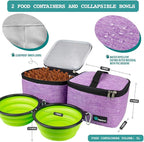 PetAmi Dog Travel Bag, Travel Pet Bag Organizer, Dog Food Travel Bag - Image 3