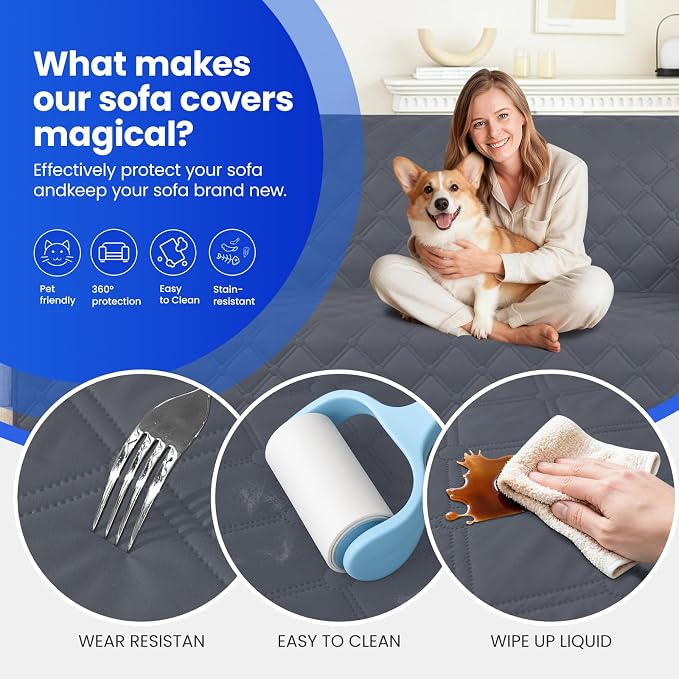 Waterproof Dog Bed Cover, Non-Slip Dog Blanket - Image 6