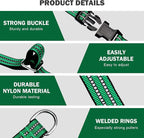 Hikiko Martingale Dog Collars Reflective Nylon Dog Collar - Image 4