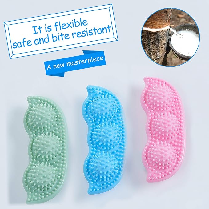 Hurray 3 Pack Puppy Chew Toys for Teething Puppies, Puppy Teething Toys - Image 6
