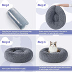 rabbitgoo Cat Beds for Indoor Cats, 20 inches Cat Bed Machine Washable - Image 9