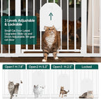 Babelio 36" Tall Auto Close Baby Gate - Image 3
