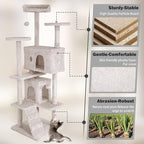 Heavy Duty Cat Tree Tower, Cat Condo, Hanging Ball - Image 3