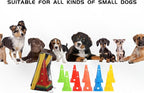Dog Jump Agility Training Set Puppy Agility Training Hurdle 10 Cones & 5 Poles - Image 6
