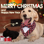 FUAMEY Dog Tuxedo Christmas for Small Dogs, Dog Formal Suit Dogs Attire Pet Bow - Image 3