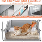 Stainless Steel Cat Litter Box - Image 3