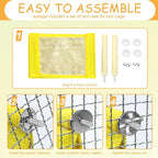 Winter Warm Bird Nest Bed, Parrot Hanging Nest, Cage Hammock, Snuggle Hut - Image 3