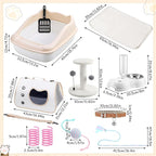 Eccliy Kitten Starter Kit, Pet Toy, Folding Carrier, Climbing Frame, Automatic - Image 3