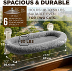 Cat Window Perch – Strong 6 Suction Cup Foldable Cat Hammock Bed - Image 2
