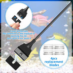 Honoson Aquarium Scraper 21.65 Aquariums Fish Tank Scraper Cleaner Tool Kit - Image 3