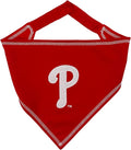 Pets First MLB Philadelphia Phillies TIE Bandana, Large/X-Large. Dog Bandana by PETSFIRST
