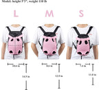 Dog Carrier Pink Legs Out Front Pet Carrier Backpack Comfortable Puppy Bag - Image 6
