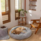 Nisrada Dog Bed for Small Medium Large Dogs, 30 inch Calming Dogs Bed, - Image 6