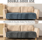 Ameritex Pet Bed Blanket Reversible 100% Waterproof Velvet Super Soft - Image 5
