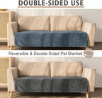 Ameritex Pet Bed Blanket Reversible 100% Waterproof Velvet Super Soft - Image 5