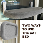 Cat Window Perch – Strong 6 Suction Cup Foldable Cat Hammock Bed - Image 5