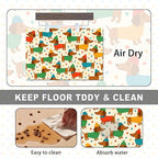 Cute Dachshund Dogs Pet Food Mat Spill-Proof Pet Feeding Mat - Image 6