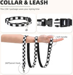 PUPTECK Adjustable Dog Harness Collar and Leash Set Step in No Pull Pet Harness - Image 3