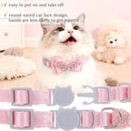 Jeffdad 4 PCS Cute Pearl Cat Collar - Image 4