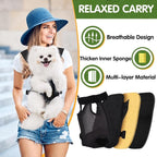 Pet Carrier Backpack, Hands-Free Adjustable Dog Front Carrier Legs Out & - Image 4