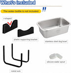 PEDAY Automatic Dog Waterer for Large & X-Large Dogs, Human Grade 18/8 - Image 2