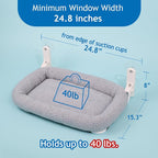 Zakkart Foldable Cat Hammock for Window - Image 4