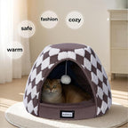 BALANCE Cat Beds for Indoor Cats, 2-in-1 Cat Bed Cave - Image 8