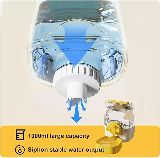 35oz Rabbit Water Bottle, Pet Hanging Automatic Water Dispenser - Image 6