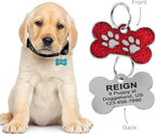Personalized Dog Cute Paw Pet ID Tag - Image 4