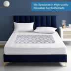 OUTCREATOR® Washable Bed Pads 34" x 76", Incontinence Mattress Protector - Image 7
