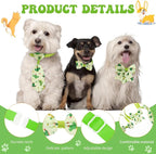 Reginary 100 Pieces Dog Bow Tie Collar Set Include 40 Dog Neckties, and 30 - Image 3