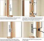 Retractable Dog Gate for Front Door 26" Wide 30.7" Tall Automatic Retractable - Image 6