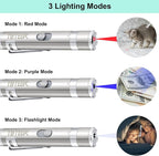 TBTeek Cat Toys, Rechargeable, 3 Light Modes & 5 Adjustable Patterns, Portable - Image 4