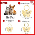 Custom Butterfly Dog Tag - Image 3