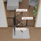 Babelio 36-57" Extra Wide Baby/Dog Gate, Auto Close - Image 5