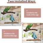 Bird Perches, Bird Perch Chewing Stick Cage Accessories Parrot Climbing - Image 3