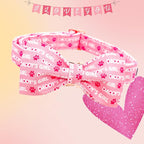 Lionheart glory Dog Bow Collar Valentine's Day Dog Collar - Image 3