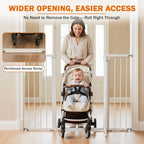 Mumeasy 36" Extra Tall Baby Gate - Image 4