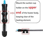 AQUANEAT Aquarium Heater, 300W Fish Tank Heater, Adjustable Submersible Water - Image 3