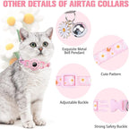 BINGPET AirTag Cat Collar with Bells, Upgraded Safety Elastic Collar with - Image 6