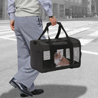Travel Carrier for Cats, Cat Soft-Sided Carriers Ventilated Breathable Foldable - Image 5
