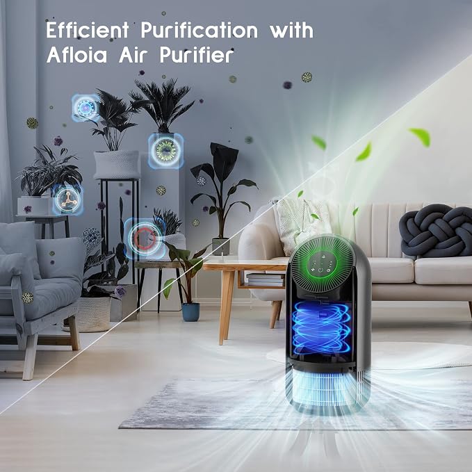 Air Purifier For Home| Efficient Filter 24dB Quiet 220 ft² 3-Stage Filtration - Image 5
