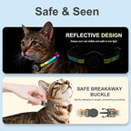Airtag Cat Collar Breakaway, Reflective Cat Collar - Image 3