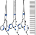 Professional 4 in 1 Dog & Cat Grooming Scissors Kit - Image 8