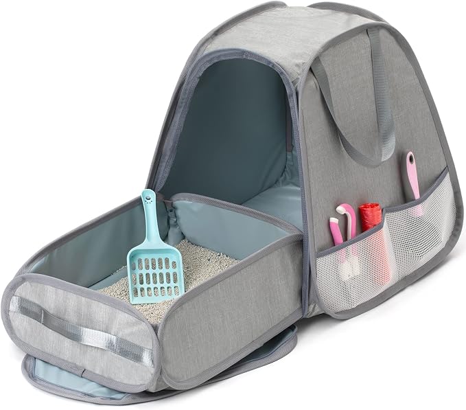 Collapsible Portable Cat Litter Box Standard - Image 3