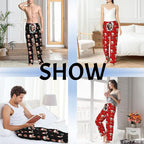 Custom Pajama Pants with Face customized PJ Pants Christmas Valentine gifts - Image 2