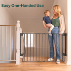 Cumbor 2 Pack 29.2-43" No Bottom Bar Baby Gate - Image 9