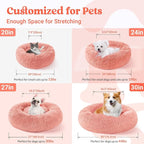 rabbitgoo Calming Dog Bed for Small Medium, 30 inches Pet Bed Machine Washable - Image 5
